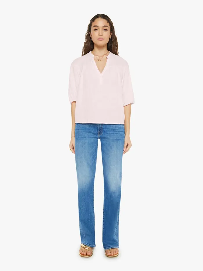 Mother Denim Clem Top Pink Blush 8211 Women