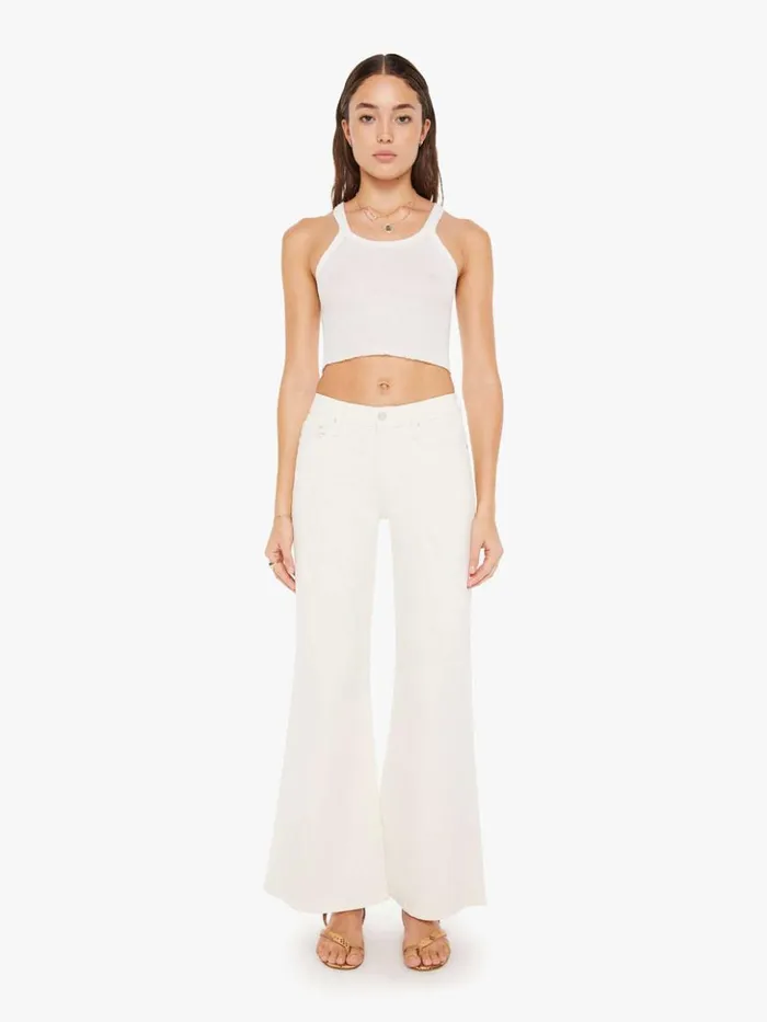 Mother Denim Flare The Twister Skimp Cream Puffs 8211 Women
