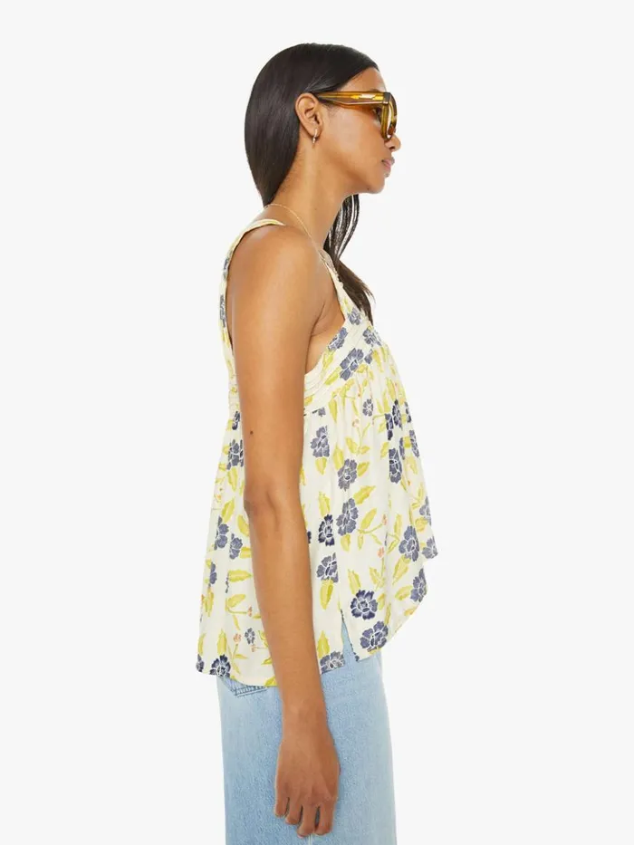 Mother Denim Jasmine Top Prairie Indigo 8211 Women
