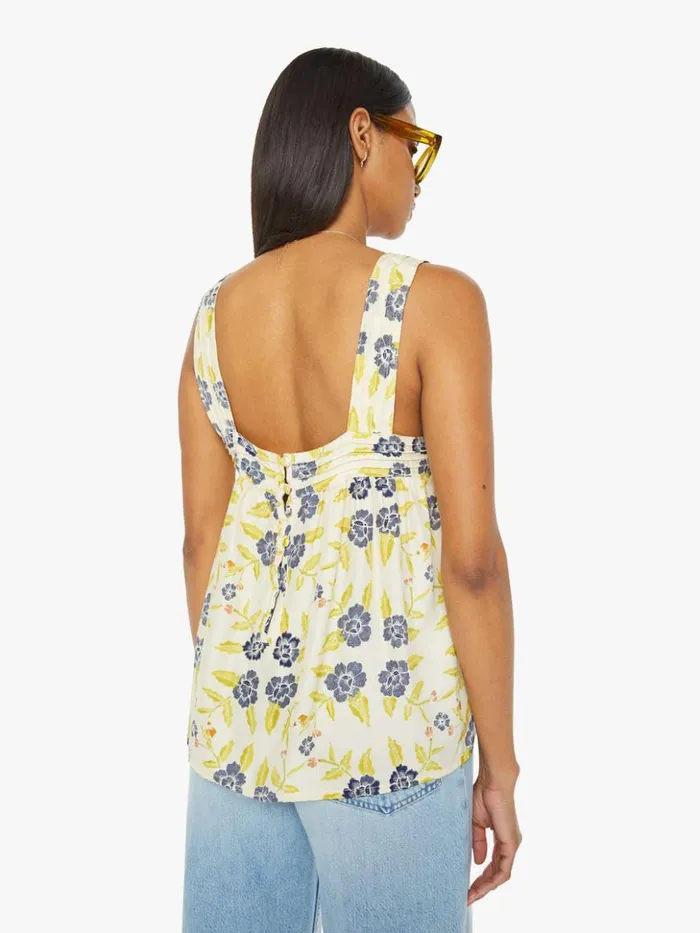 Mother Denim Jasmine Top Prairie Indigo 8211 Women