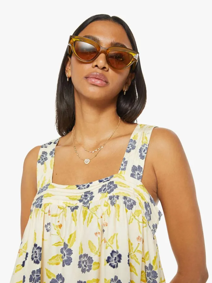 Mother Denim Jasmine Top Prairie Indigo 8211 Women