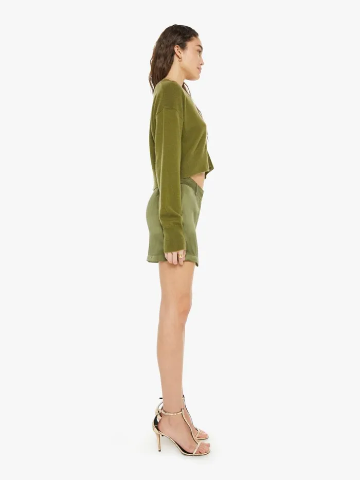 Mother Denim Mora Mini Trouser Skirt Olive 8211 Women Mother Denim Mora Mini Trouser Skirt Olive 8211 Women