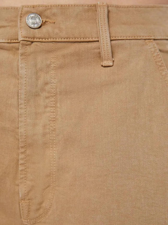 Mother Denim Relaxed The Bee039s Knees Short Fray Wash Dark Khaki 8211 Women Mother Denim Relaxed The Bee039s Knees Short Fray Wash Dark Khaki 8211 Women