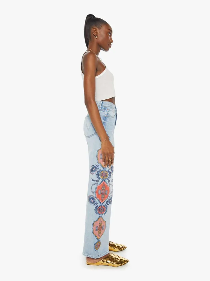 Mother Denim Relaxed The Maven Sneak Wash Side To Side 8211 Women