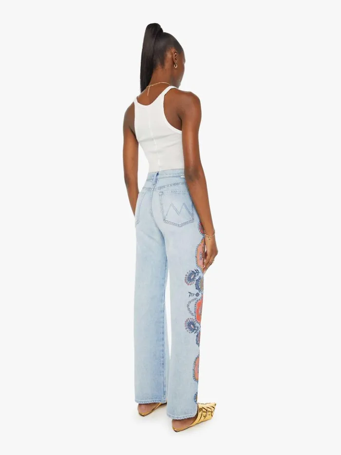 Mother Denim Relaxed The Maven Sneak Wash Side To Side 8211 Women