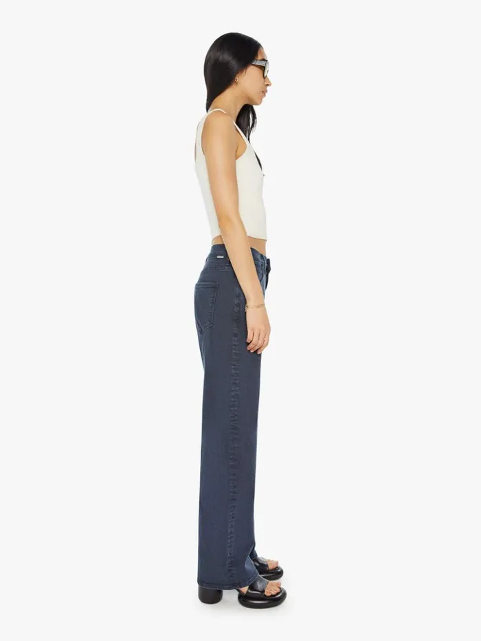 Mother Denim Relaxed The Spitfire Sneak Wash Faded Black 8211 Women Mother Denim Relaxed The Spitfire Sneak Wash Faded Black 8211 Women