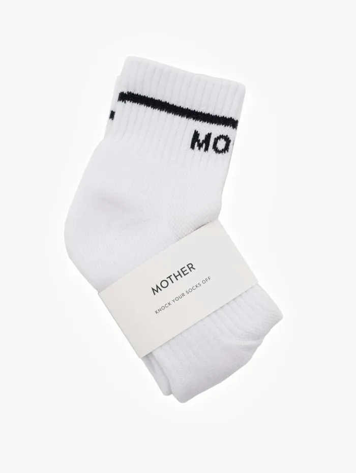 Mother Denim Socks Baby Steps Ankle Mwbwhiteblack 8211 Women Mother Denim Socks Baby Steps Ankle Mwbwhiteblack 8211 Women