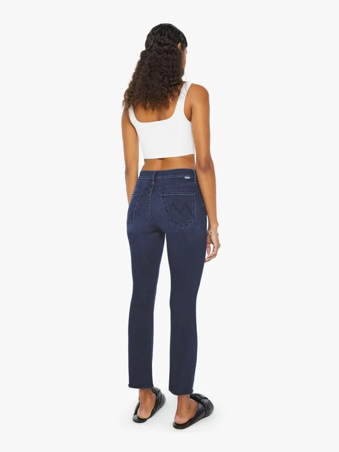 Mother Denim Straight The Mid Rise Dazzler Ankle Wash Chip On My Shoulder 8211 Women Mother Denim Straight The Mid Rise Dazzler Ankle Wash Chip On My Shoulder 8211 Women