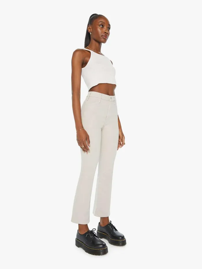Mother Denim The Hustler Flood Feather Grey 8211 Women