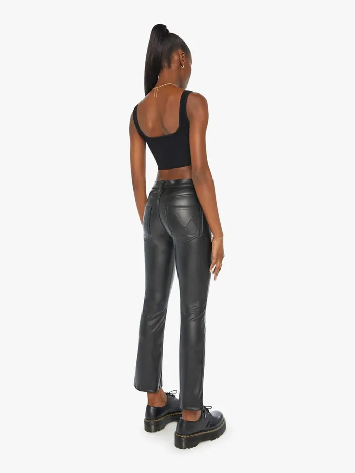 Mother Denim The Insider Flood Black 8211 Women Mother Denim The Insider Flood Black 8211 Women