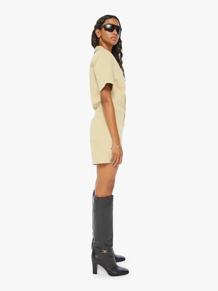 Mother Denim The Patch Springy Romper Mojave Desert 8211 Women Mother Denim The Patch Springy Romper Mojave Desert 8211 Women