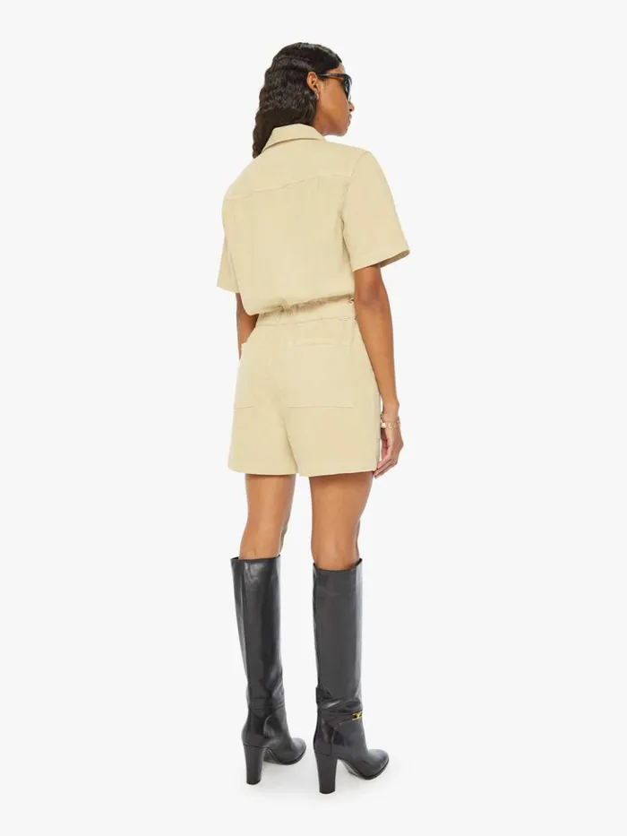 Mother Denim The Patch Springy Romper Mojave Desert 8211 Women Mother Denim The Patch Springy Romper Mojave Desert 8211 Women