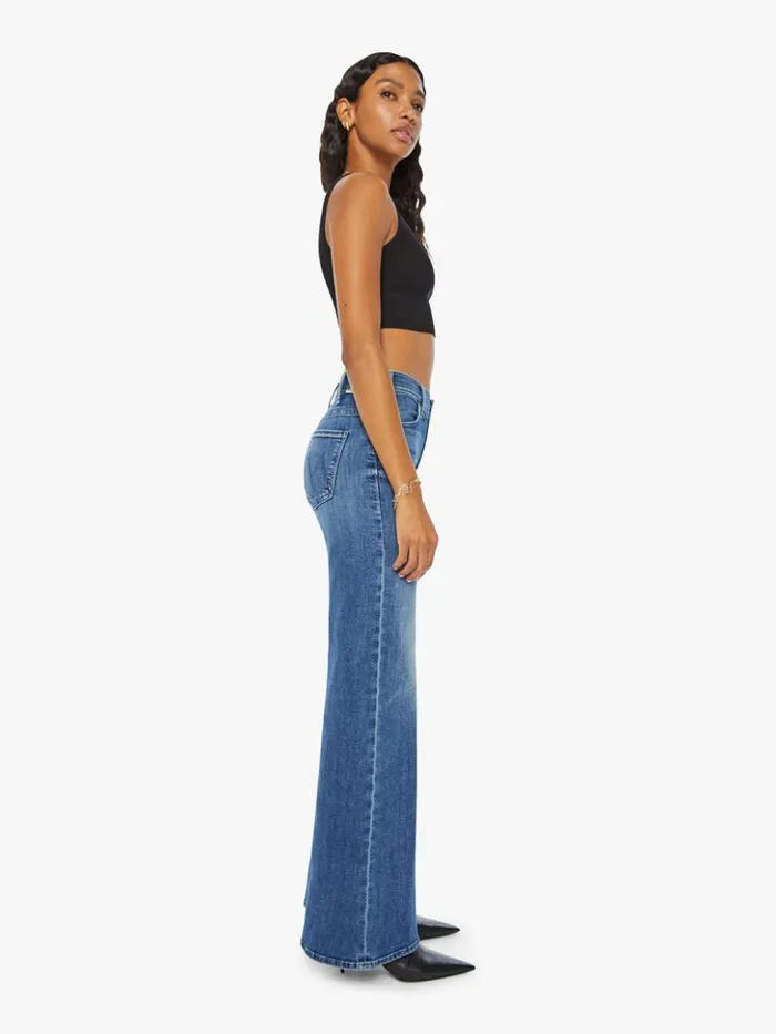 Mother Denim Wide Leg The Hustler Roller Skimp Wash Caving In 8211 Women Mother Denim Wide Leg The Hustler Roller Skimp Wash Caving In 8211 Women