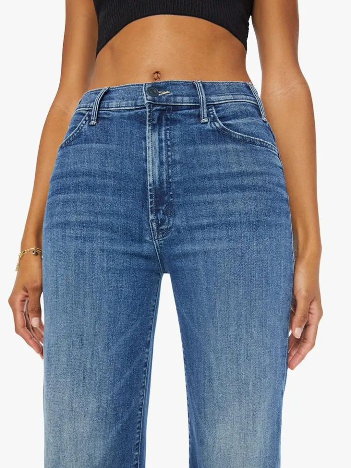 Mother Denim Wide Leg The Hustler Roller Skimp Wash Caving In 8211 Women Mother Denim Wide Leg The Hustler Roller Skimp Wash Caving In 8211 Women