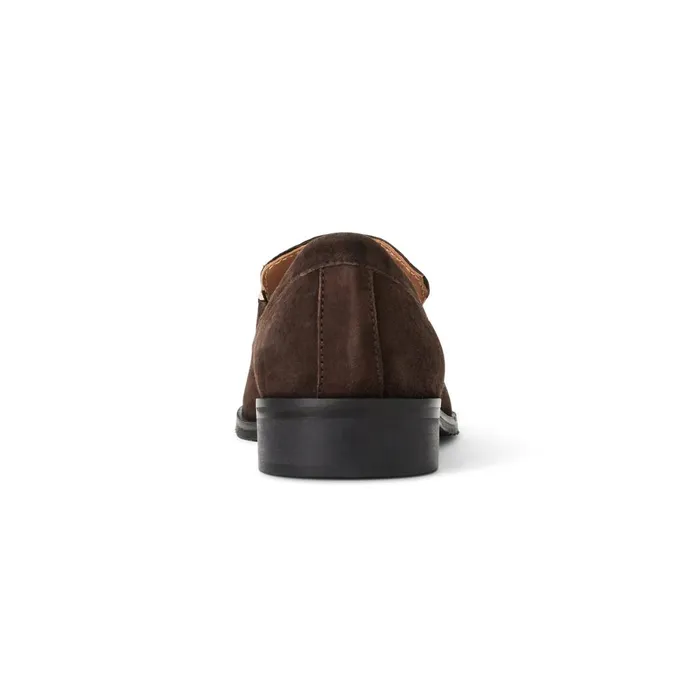 Natalie Square Toe LoaferBrown Suede Women Bruno Magli Flats and Loafers