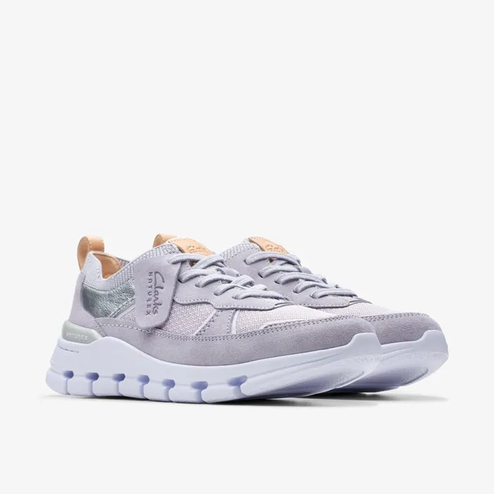 NATURE X COVE Lilac Combination Women Clarks Sneakers