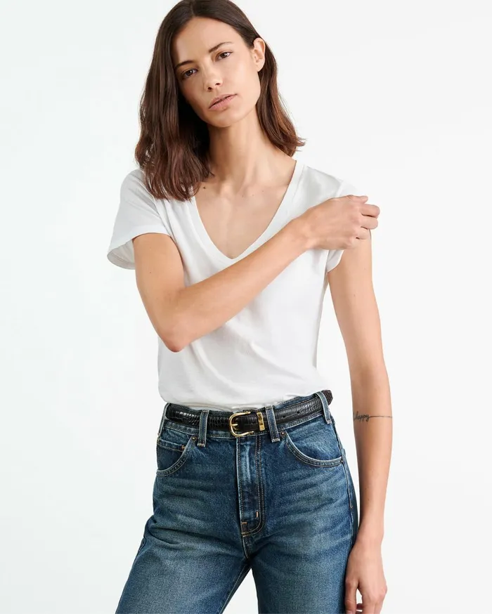 Nili Lotan CAROL TEE White Women Tops