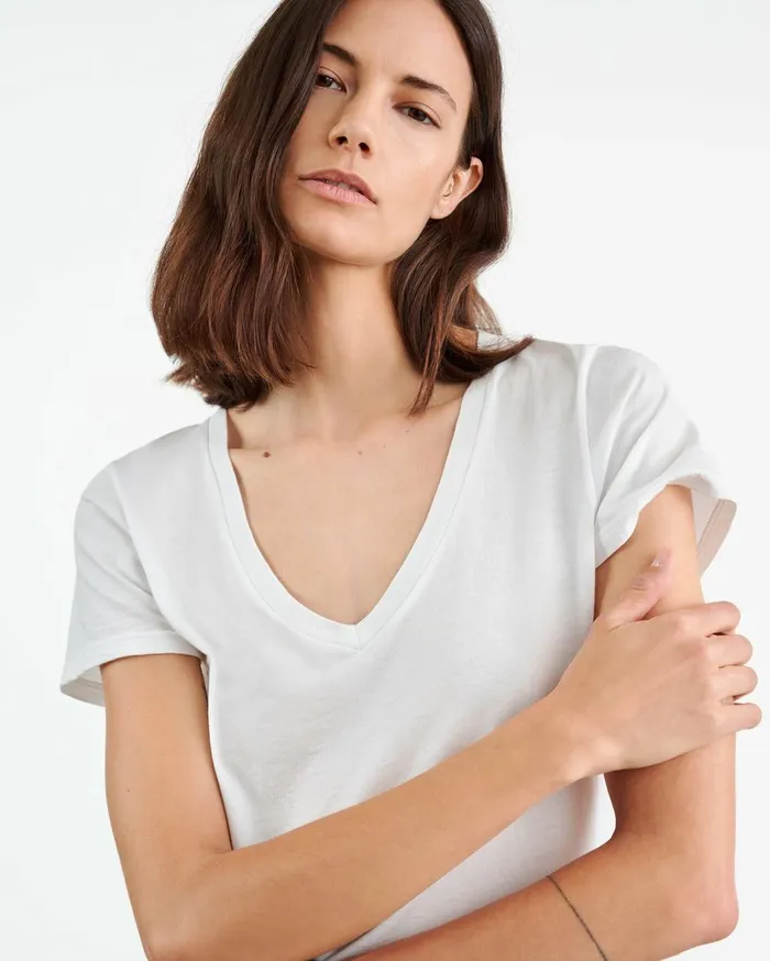 Nili Lotan CAROL TEE White Women Tops