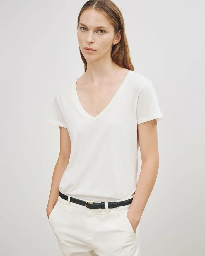 Nili Lotan CAROL TEE White Women Tops
