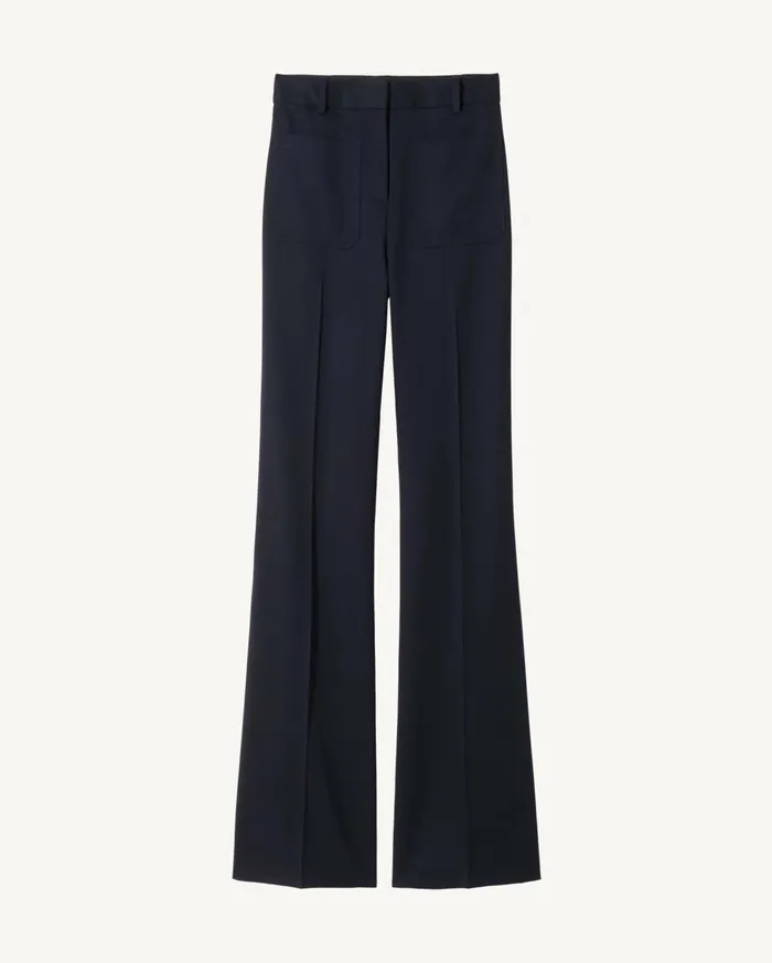 Nili Lotan CHRISTOPHE PANT Brown Women Pants and Shorts