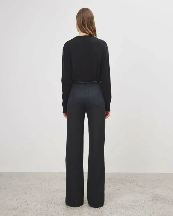 Nili Lotan CHRISTOPHE PANT Brown Women Pants and Shorts