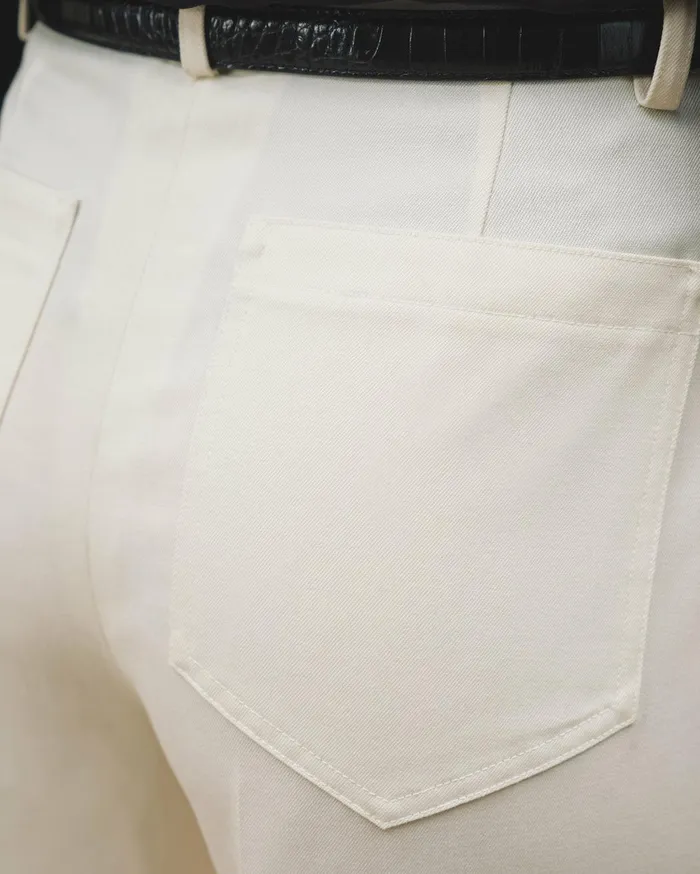Nili Lotan CHRISTOPHE PANT Brown Women Pants and Shorts