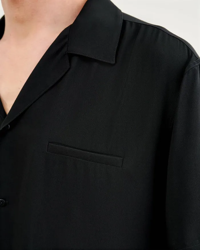 Nili Lotan CODY SHIRT Black Men Shirts
