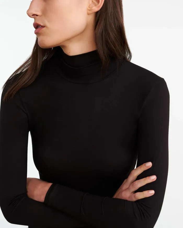 Nili Lotan KERIA TURTLENECK Black Women Tops