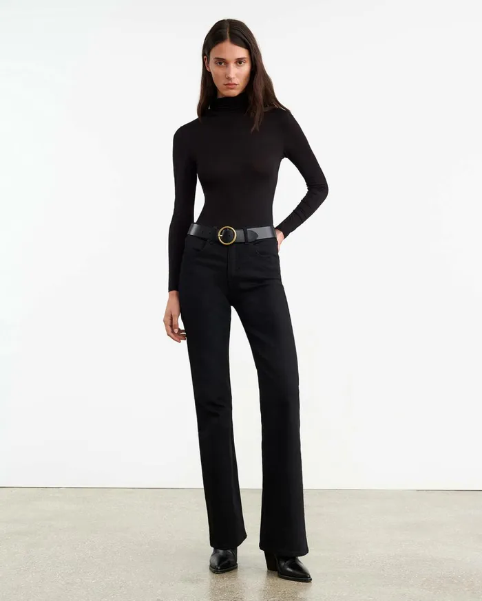 Nili Lotan KERIA TURTLENECK Black Women Tops