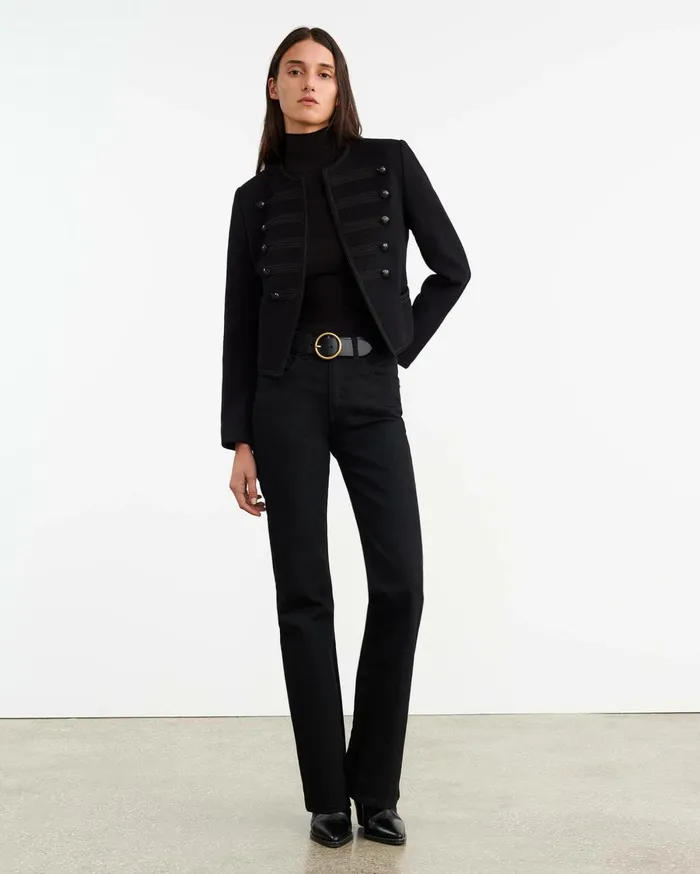 Nili Lotan KERIA TURTLENECK Black Women Tops