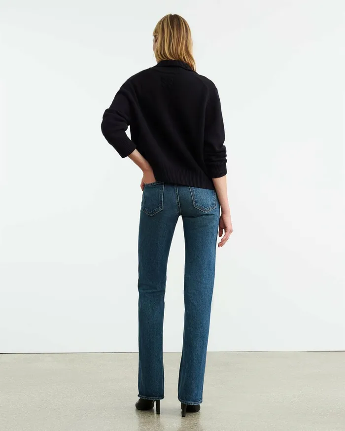 Nili Lotan RENATA CASHMERE SWEATER Ivory Women Knits and Sweaters