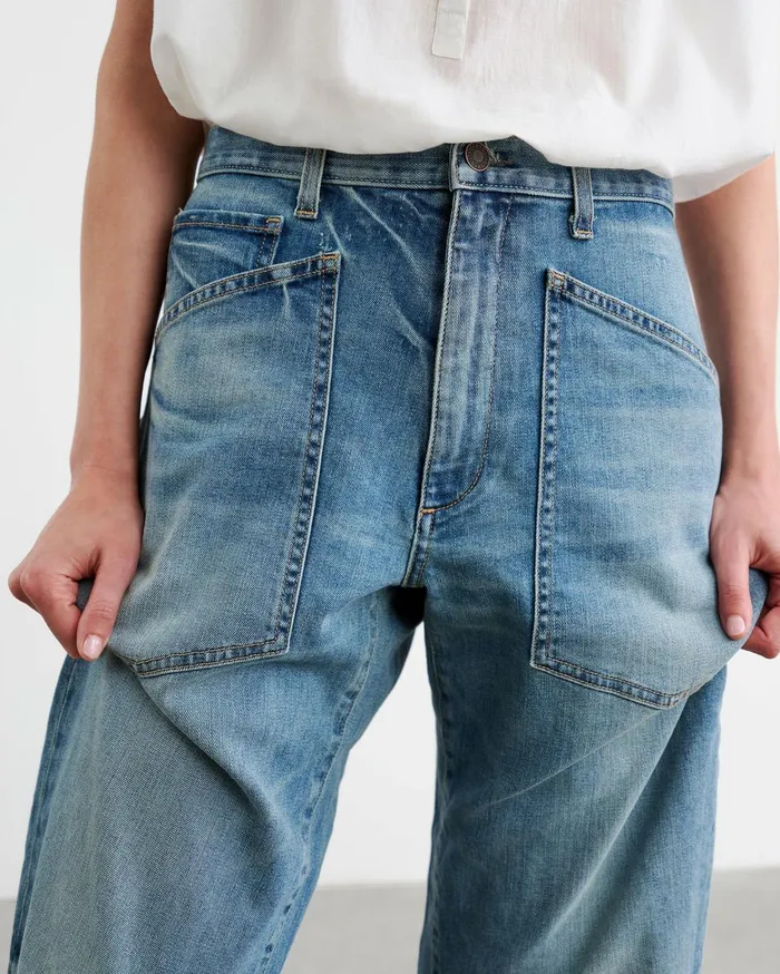 Nili Lotan SHON JEAN Classic Wash Women Denim