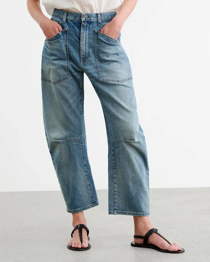 Nili Lotan SHON JEAN Classic Wash Women Denim