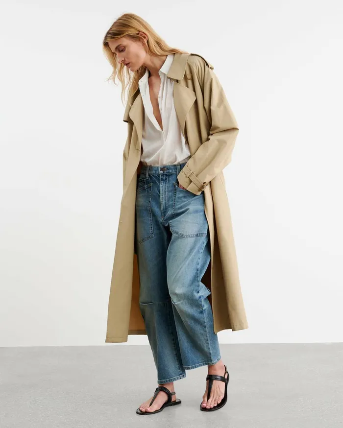 Nili Lotan SHON JEAN Classic Wash Women Denim