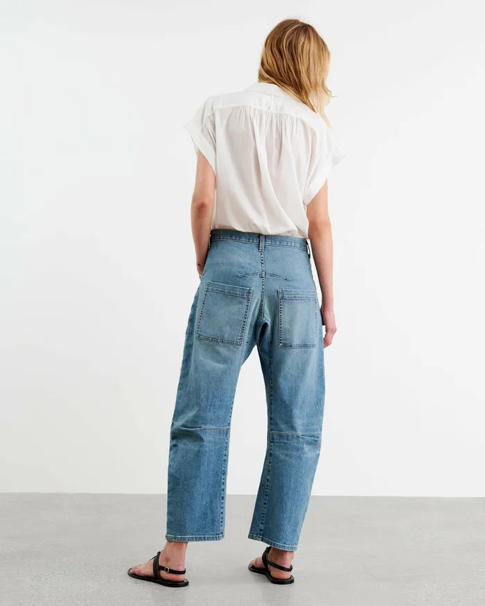 Nili Lotan SHON JEAN Classic Wash Women Denim