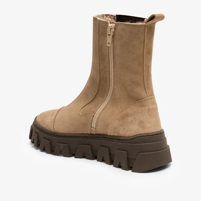 nilla lamb sand Beige Winter boots bisgaardshoes KIDS