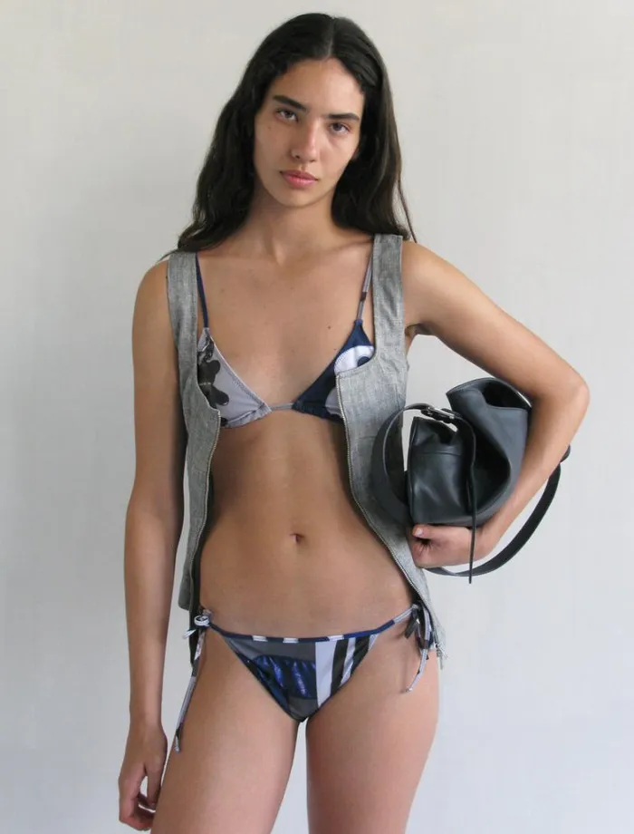 No 1671 Bobs Navy Women Paloma Wool Swimwear