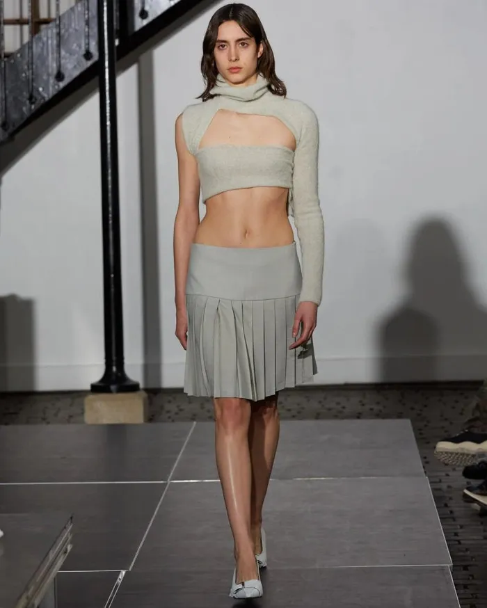 No 1698 Magdalena Grey Women Paloma Wool Bottoms