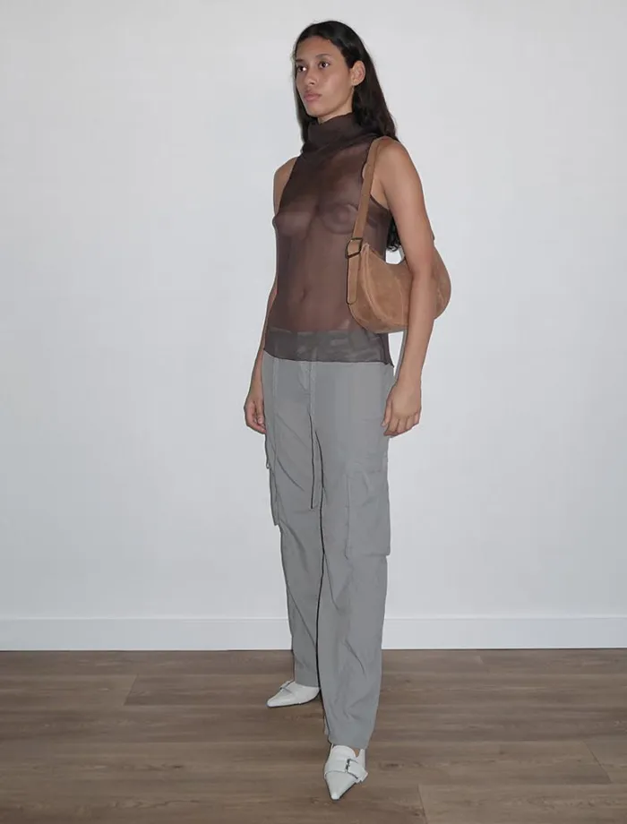 No 1723 Merlin Dark Brown Women Paloma Wool Tops