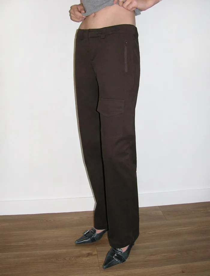 No 1846 Urone Brown Women Paloma Wool Bottoms