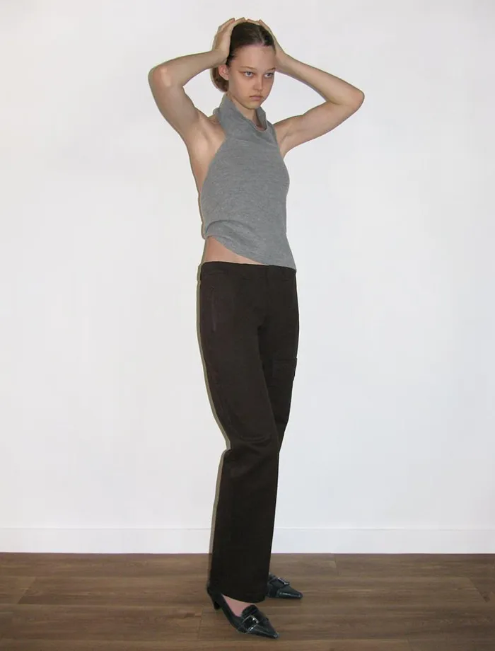 No 1846 Urone Brown Women Paloma Wool Bottoms