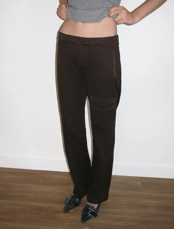 No 1846 Urone Brown Women Paloma Wool Bottoms