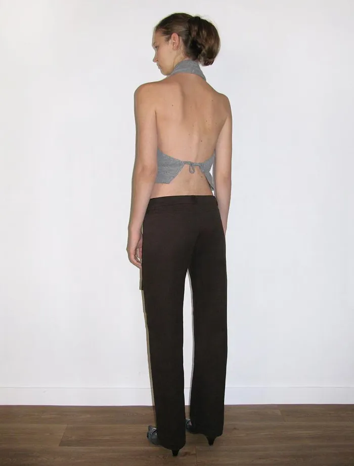 No 1846 Urone Brown Women Paloma Wool Bottoms