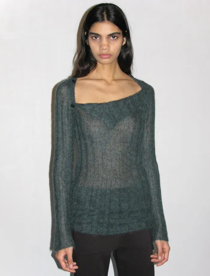 No 1871 Sumire Dark Green Women Paloma Wool Knits
