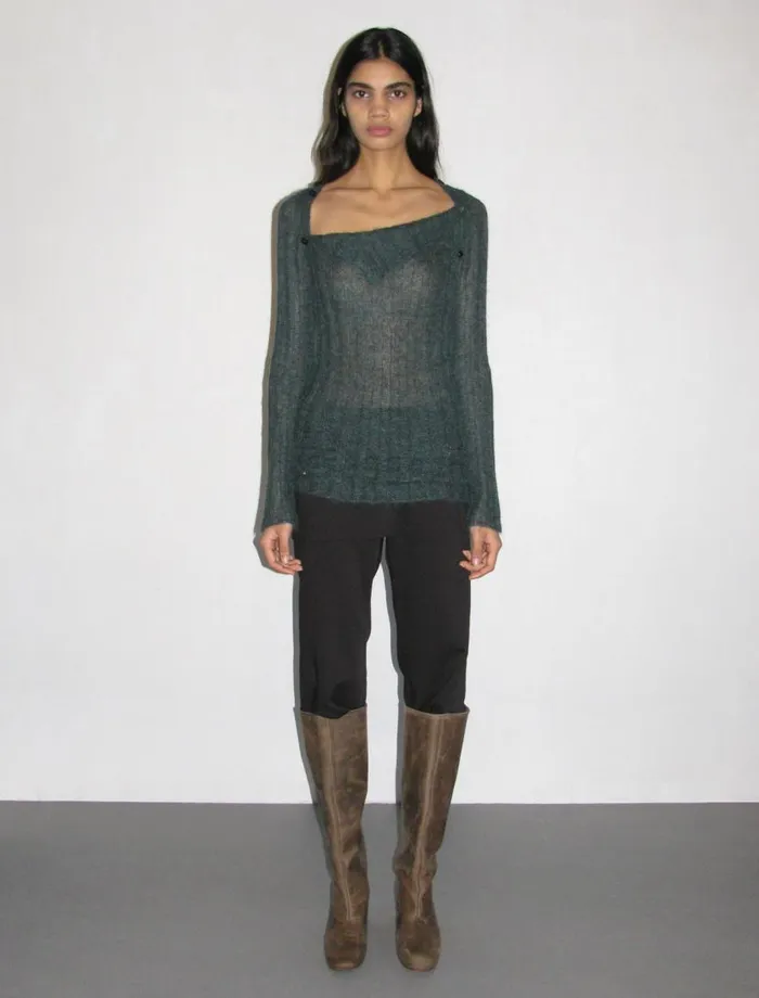 No 1871 Sumire Dark Green Women Paloma Wool Knits
