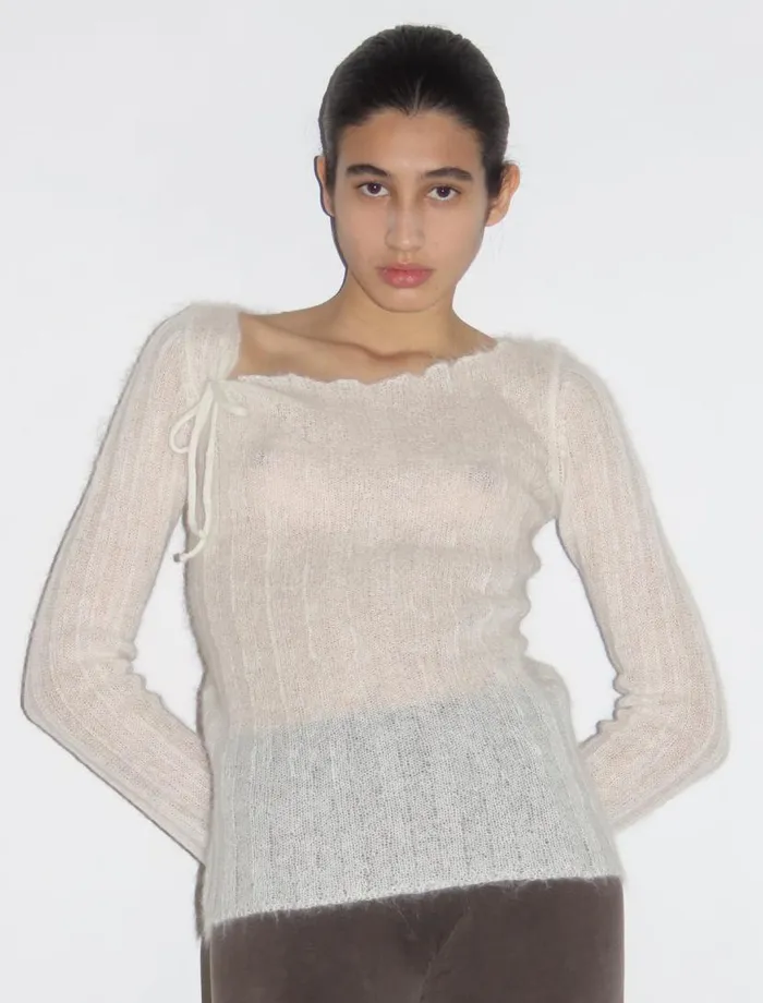 No 1872 Tsubaki White Women Paloma Wool Knits