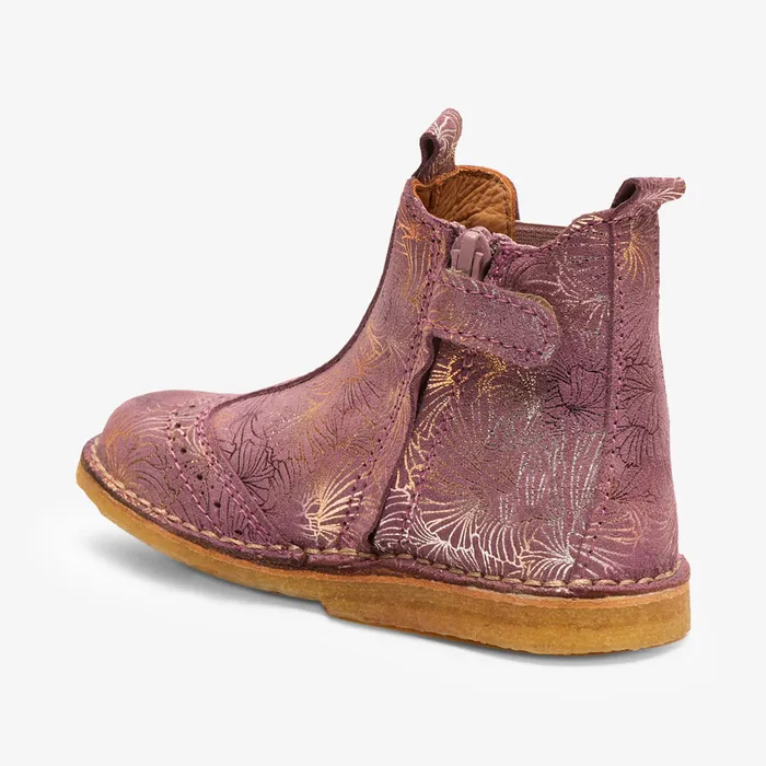 nori crocus Purple Boots bisgaardshoes KIDS