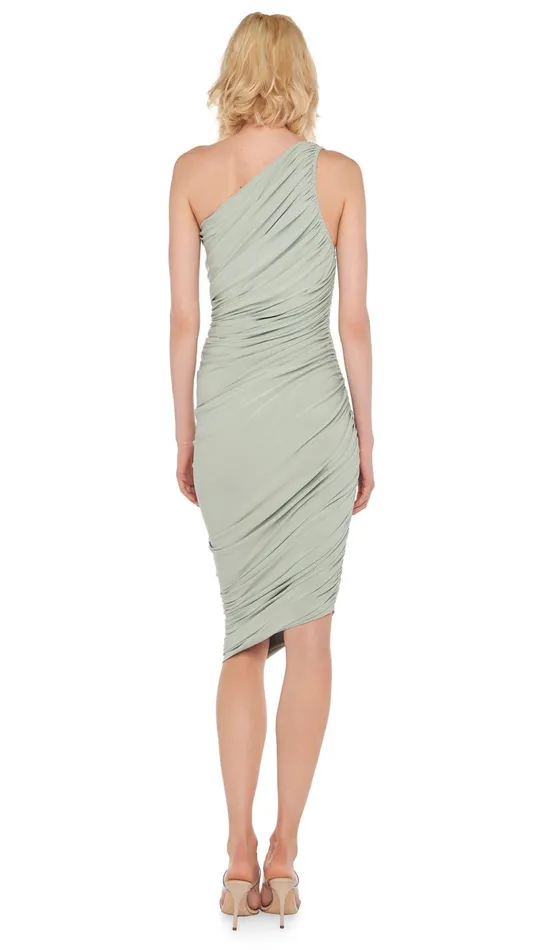Norma Kamali Dresses DIANA DRESS Dried Sage 8211 Clothing