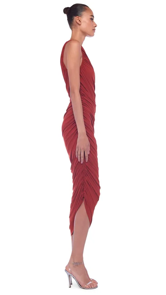 Norma Kamali Dresses DIANA GOWN Cinnamon 8211 Clothing