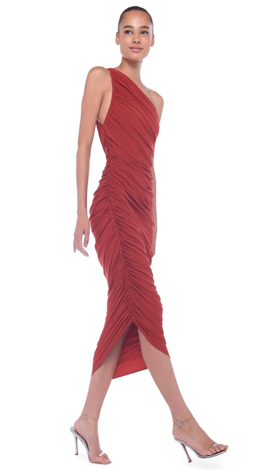 Norma Kamali Dresses DIANA GOWN Cinnamon 8211 Clothing